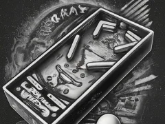 Xogo Pinball Black N White en liña