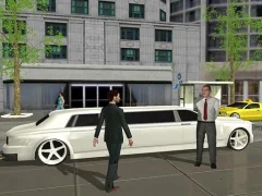 Xogo Limo Taxi Driving Simulator: Limousine Car Games en liña