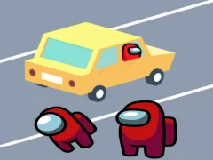 Xogo Among Us Car Race en liña