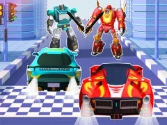 Xogo Car Robot Transform Fight en liña