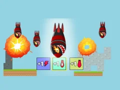 Xogo Rocket Evolution Destroy the Map! en liña