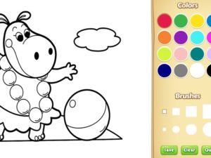 Xogo Libro para colorear animais de granxa para nenos en liña