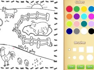 Xogo Libro para colorear agrícola para nenos en liña