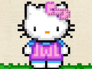 Xogo Hello Kitty Cross Stitch en liña