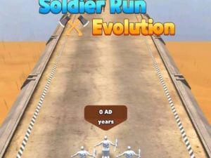 Xogo Soldado Run Evolución en liña