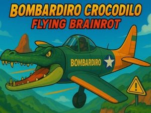 Xogo Bombardiro Crocodilo Flying Brainrot en liña