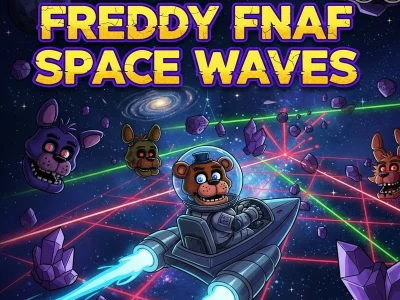 Xogo Freddy Fnaf Space Waves en liña