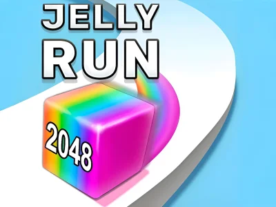 Xogo Jelly Run 2048 en liña