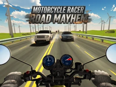Xogo Motorcycle Racer: Road Mayhem en liña