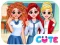 Xogo BFF Princess Back To School en liña
