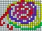 Xogo Pixel Draw en liña