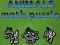 Xogo Animals Math Puzzles en liña