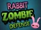 Xogo Rabbit Zombie Defense en liña