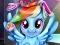 Xogo Rainbow pony real haircuts en liña