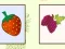 Xogo Fruits Memory en liña