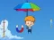 Xogo Umbrella Falling Guy en liña
