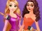 Xogo Disney Princesses Rainbow Dresses en liña