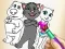 Xogo Kitty Coloring Book en liña