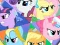 Xogo Pony Round Puzzle en liña