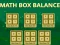 Xogo Math Box Balance en liña