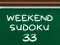 Xogo Weekend Sudoku 33 en liña