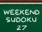 Xogo Weekend Sudoku 27 en liña