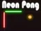 Xogo Neon Pong en liña