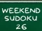 Xogo Weekend Sudoku 26 en liña