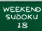 Xogo Weekend Sudoku 18 en liña