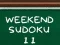 Xogo Weekend Sudoku 11 en liña