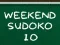 Xogo Weekend Sudoku 10 en liña