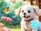 Xogo Jigsaw Puzzle: Dog In Garden en liña