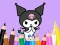 Xogo Coloring Book: Kuromi Carries Bag en liña