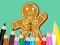 Xogo Coloring Book: Gingerbreads en liña