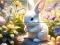 Xogo Jigsaw Puzzle: Sunny Forest Rabbit en liña