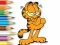 Xogo Coloring Book: Garfield Hamburger en liña