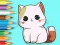 Xogo Coloring Book: Cute Kitten en liña
