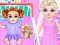 Xogo Little Elsa Caring Day en liña