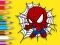 Xogo Coloring Book: Baby Spiderman en liña