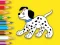 Xogo Coloring Book: Cute Spotted Dog en liña