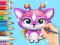 Xogo Coloring Book: Cute Fluvsies en liña