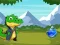 Xogo Crocodile Reach the Pond en liña