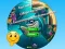 Xogo Round Jigsaw Puzzle Collect Pictures of Funny Ocean Inhabitants en liña