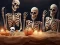 Xogo Halloween Skeleton Colony Escape en liña