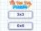Xogo Tic Tac Toe Puzzle en liña