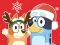 Xogo Jigsaw Puzzle: Bluey Christmas Gift en liña