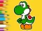 Xogo Coloring Book: Yoshi Fishing Day en liña