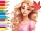 Xogo Coloring Book: Barbie Autumn Tale en liña