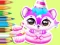 Xogo Coloring Book: Baby Fluff's Birthday en liña