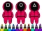 Xogo Coloring Book: Squid Game Mask en liña